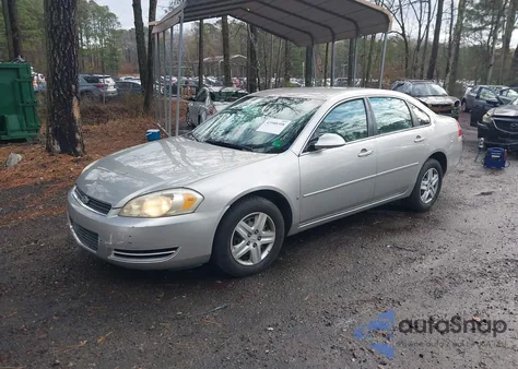 2006 Chevrolet Impala Ls из США, поврежденный, VIN 2G1WB58KX69197810